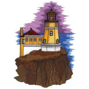 Picture of Splitrock Lighthouse Machine Embroidery Design