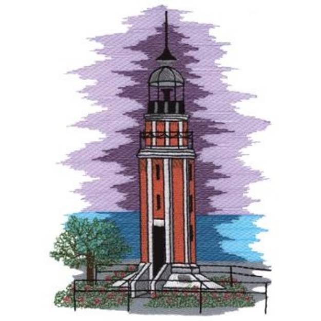 Picture of Rockwell Lighthouse Machine Embroidery Design