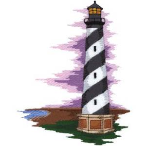 Picture of Lighthouse Machine Embroidery Design