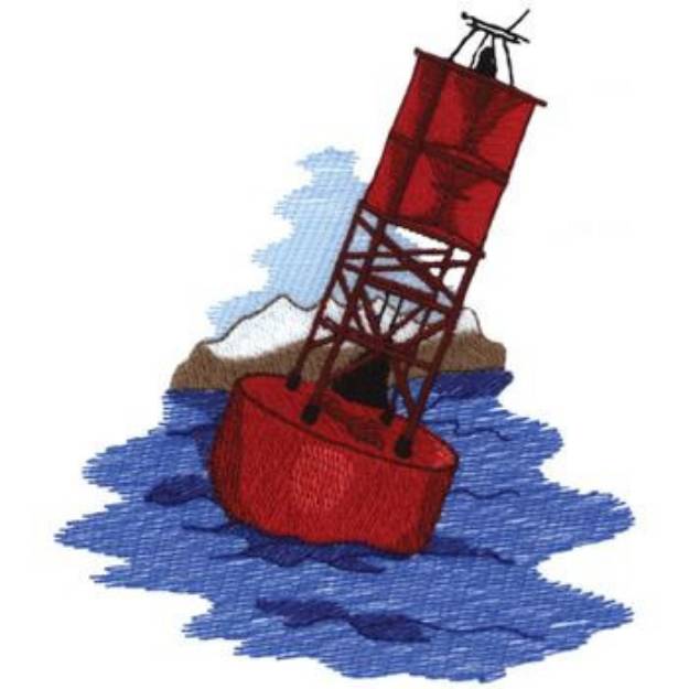 Picture of Buoy Machine Embroidery Design