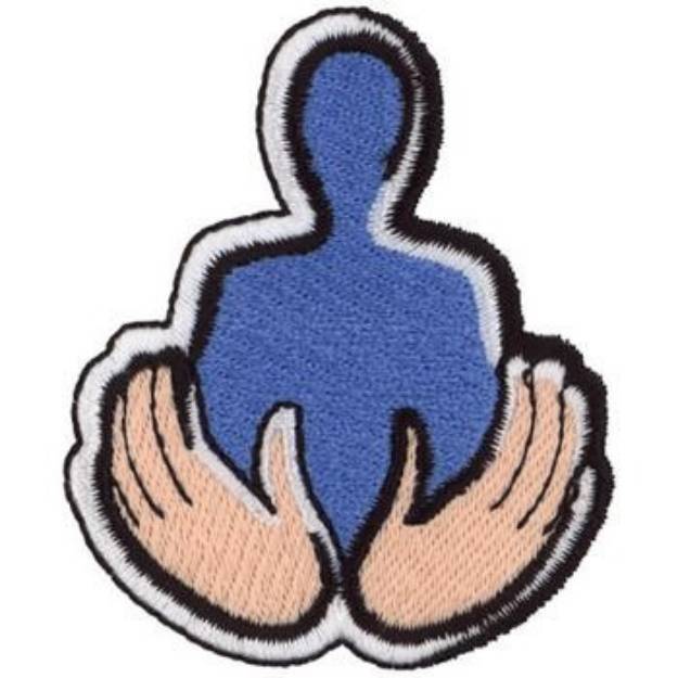 Picture of Massage Therapist Machine Embroidery Design