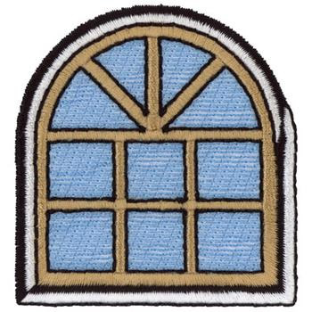 Window Machine Embroidery Design