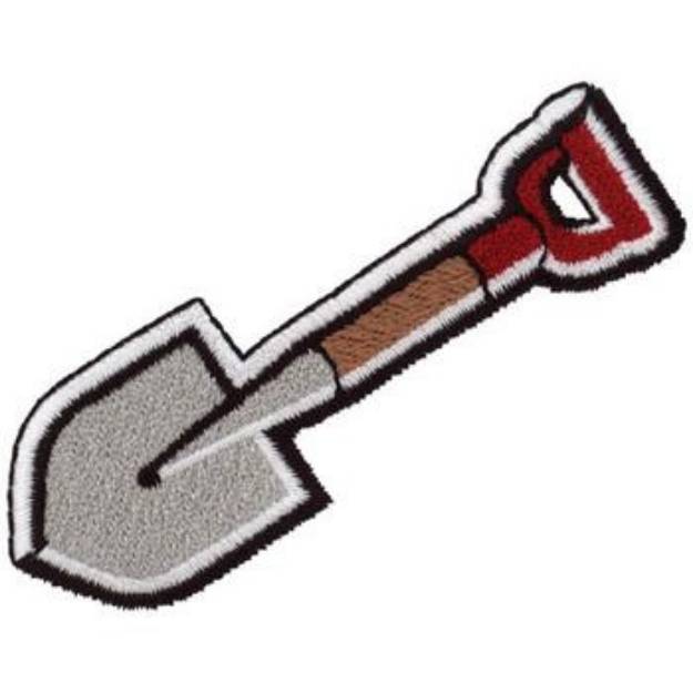 Picture of Shovel Machine Embroidery Design