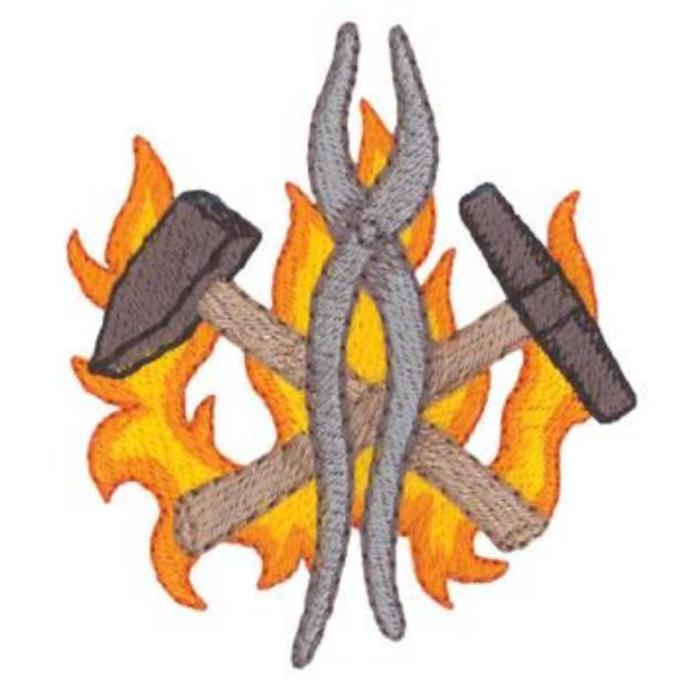 Picture of Blacksmith Machine Embroidery Design