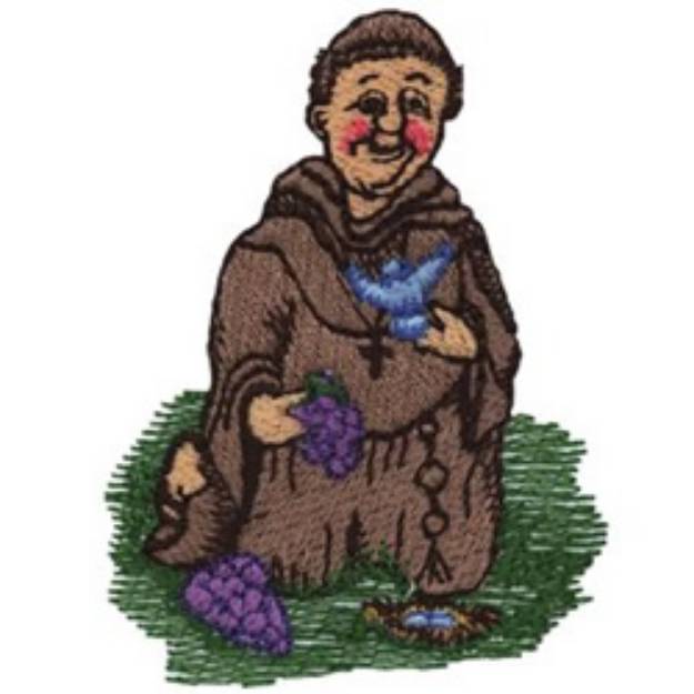 Picture of Franciscan Padre Machine Embroidery Design