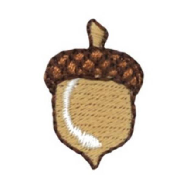 Picture of Acorn Machine Embroidery Design