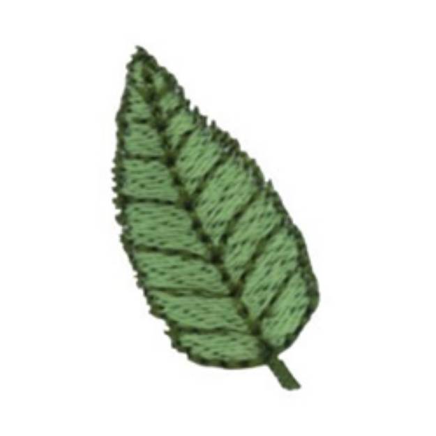 Picture of Leaf Machine Embroidery Design