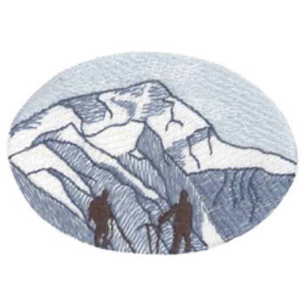 Picture of Mt. Everest Machine Embroidery Design