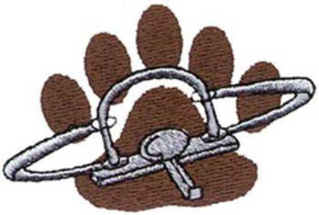 Picture of Trapping Logo Machine Embroidery Design