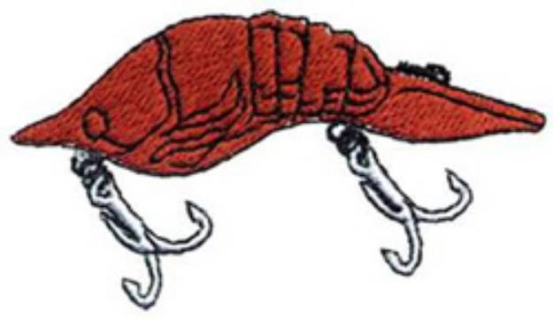 Picture of Crayfish Machine Embroidery Design