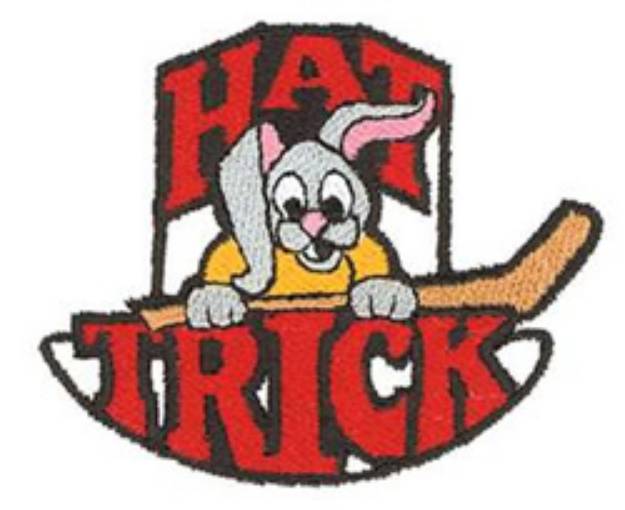 Picture of Hat Trick Machine Embroidery Design