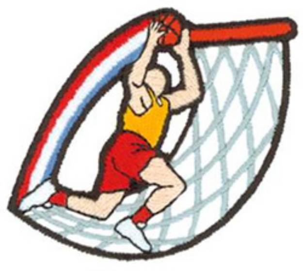 Picture of Slam Dunk Machine Embroidery Design