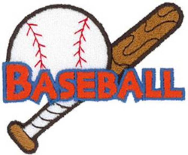 Picture of Baseball Gear Machine Embroidery Design