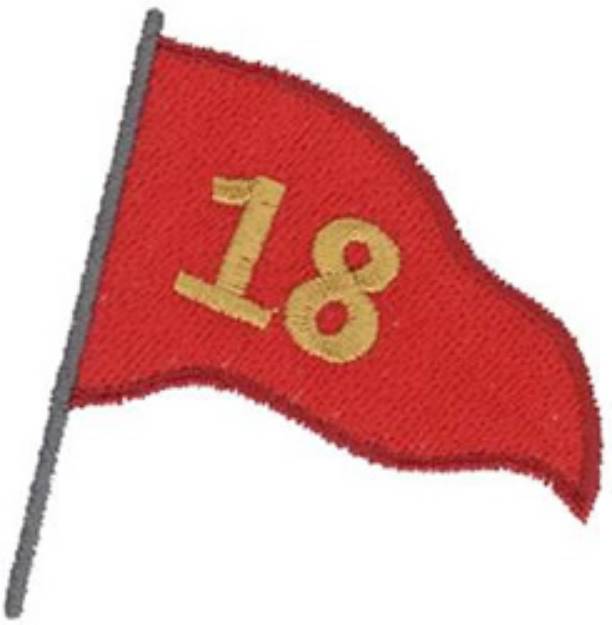 Picture of 18th Hole Machine Embroidery Design