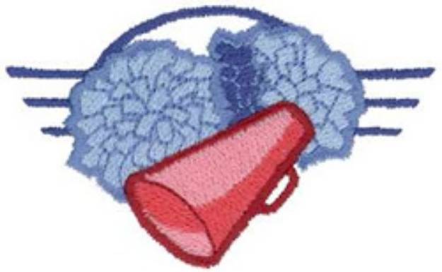 Picture of Cheering Machine Embroidery Design