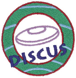 Discus Machine Embroidery Design