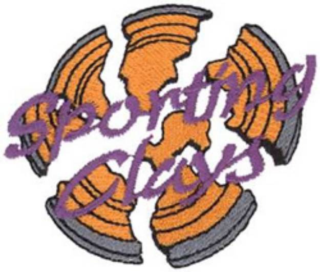 Picture of Sporting Clays Machine Embroidery Design