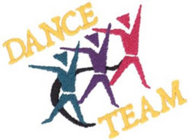 Picture of Dance Team Machine Embroidery Design