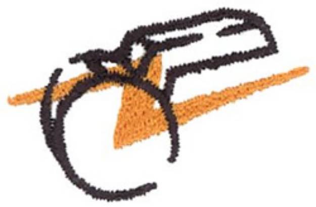 Picture of Whistle Outline Machine Embroidery Design