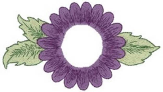 Picture of Daisy Name Drop Machine Embroidery Design