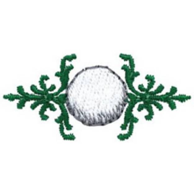 Picture of Embellished Ball Machine Embroidery Design