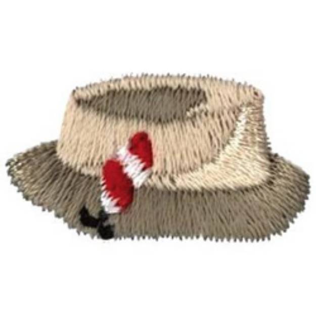 Picture of Fishing Hat Machine Embroidery Design