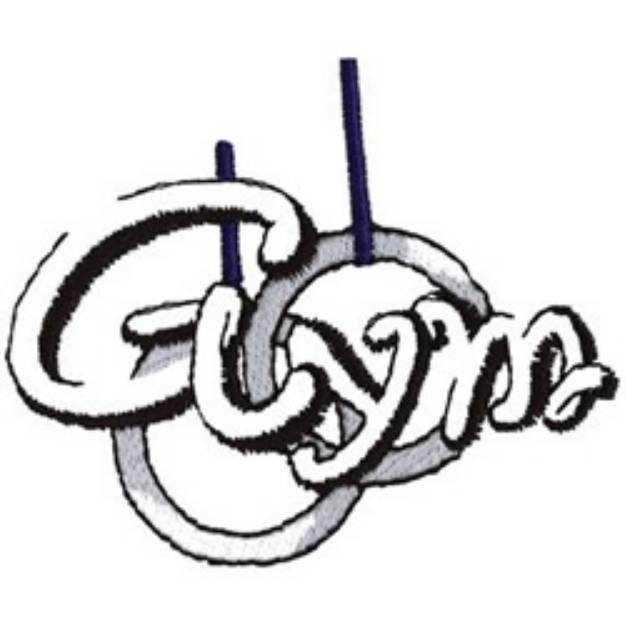 Picture of Gym Machine Embroidery Design