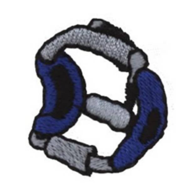 Picture of Wrestling Headgear Machine Embroidery Design