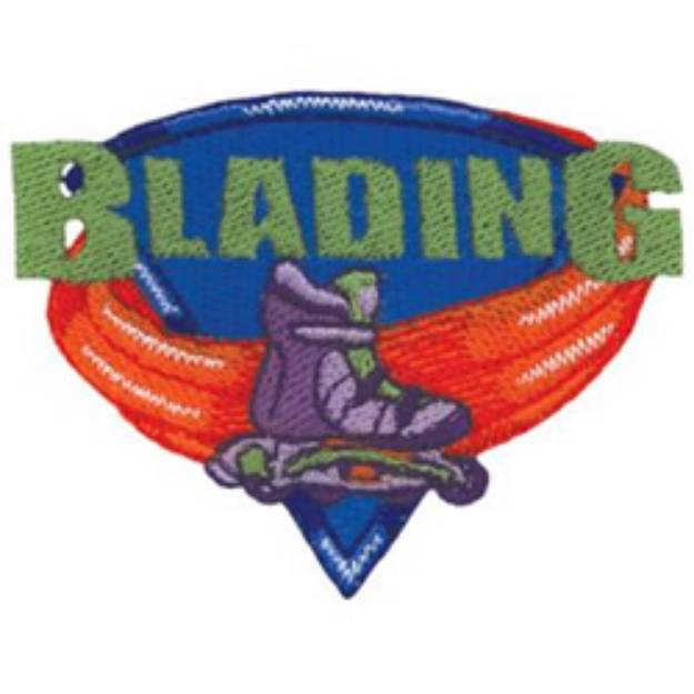 Picture of Blading Machine Embroidery Design