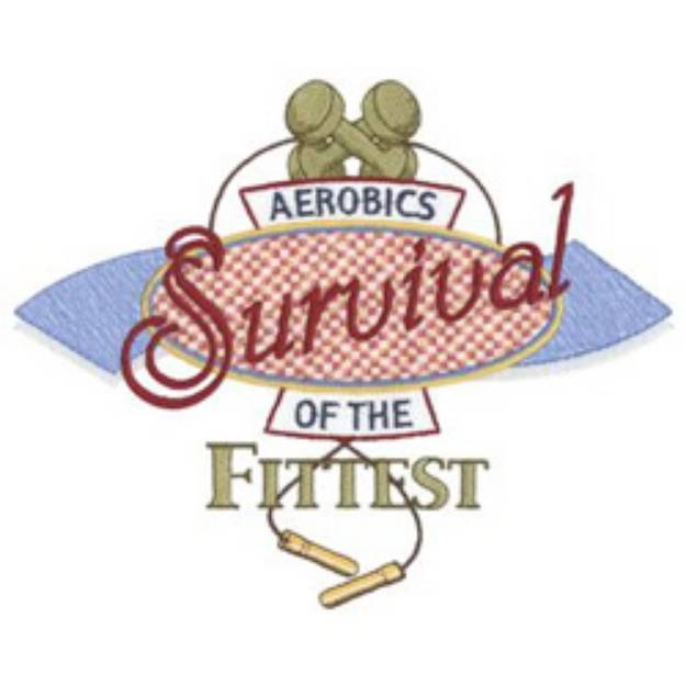 Picture of Survival Machine Embroidery Design