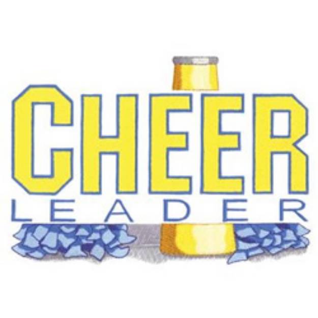 Picture of Cheerleader Machine Embroidery Design