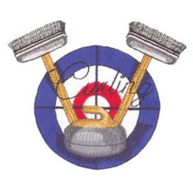 Picture of Curling Machine Embroidery Design