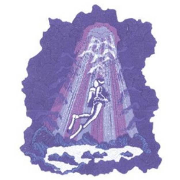 Picture of Cave Diving Machine Embroidery Design