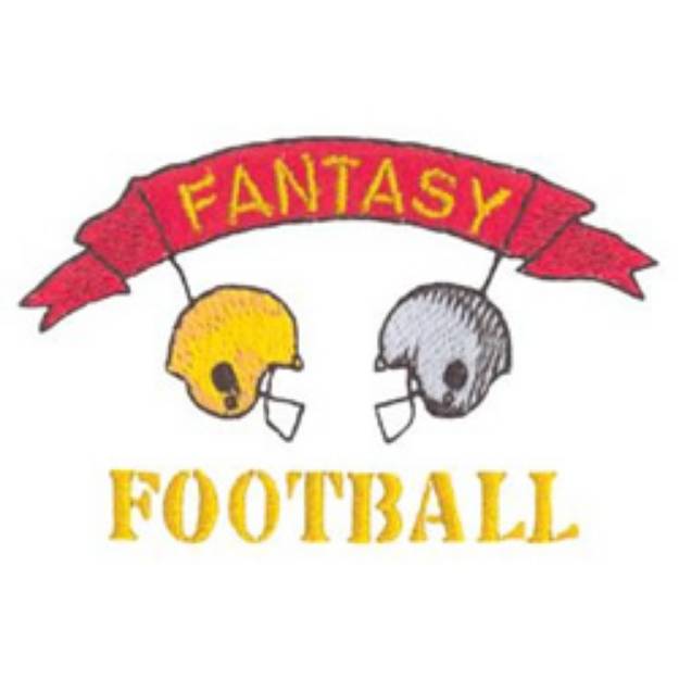 Picture of Fantasy Football Machine Embroidery Design