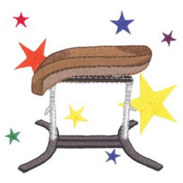 Picture of Vault Table Machine Embroidery Design