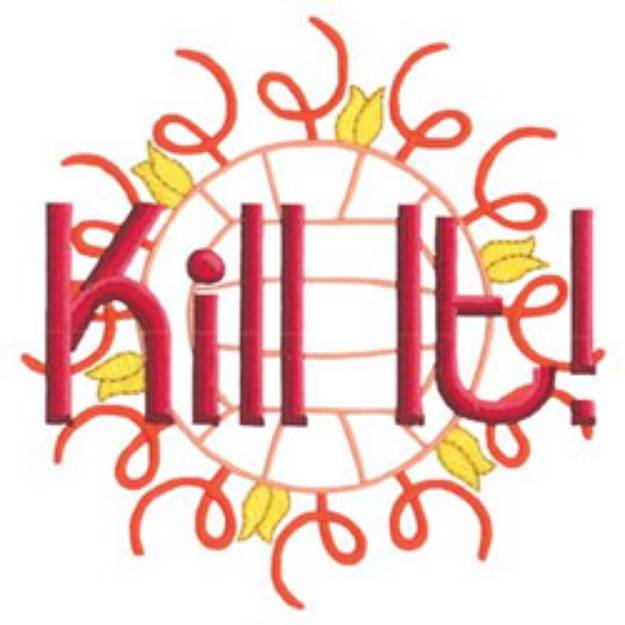 Picture of Kill It! Machine Embroidery Design