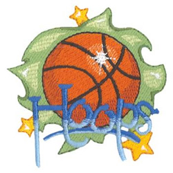 Hoops Machine Embroidery Design