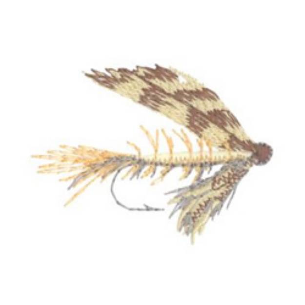 Picture of Fishing Fly Machine Embroidery Design