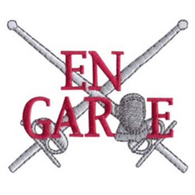 Picture of En Garde Machine Embroidery Design