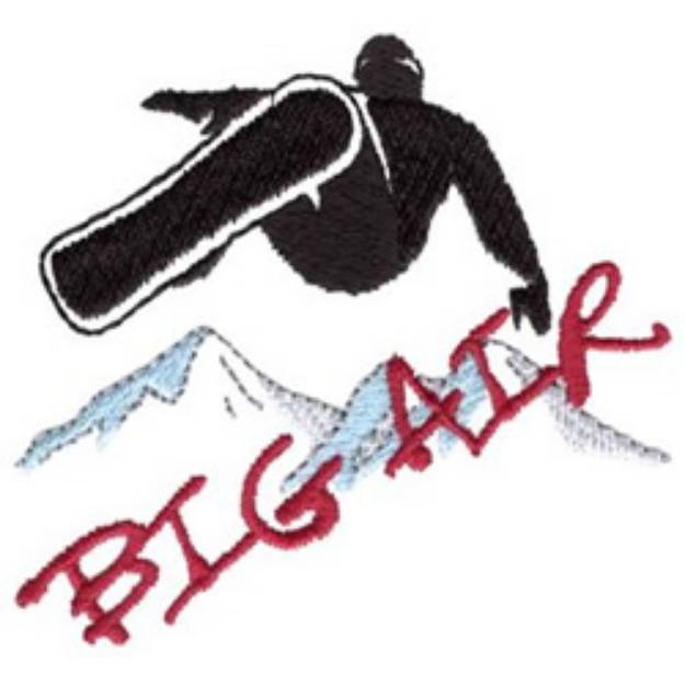 Picture of Big Air Machine Embroidery Design