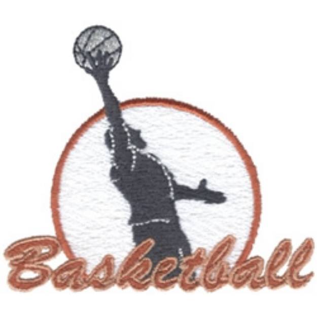 Picture of Mens Basketball Machine Embroidery Design