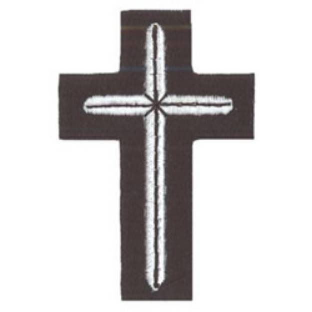 Picture of Chaplain Cross Machine Embroidery Design