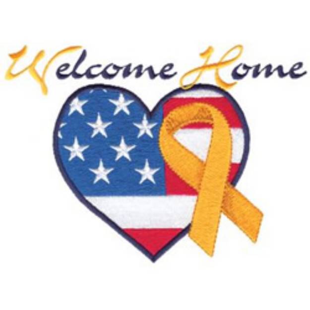 Picture of Welcome Home Operations Machine Embroidery Design