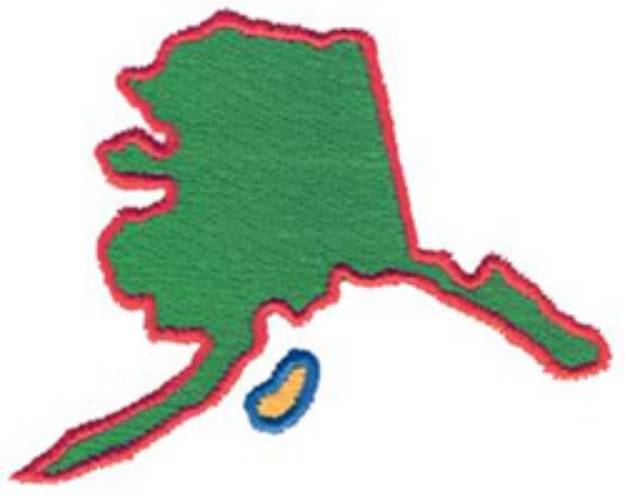 Picture of Alaska Machine Embroidery Design