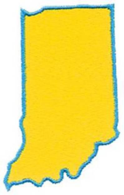 Picture of Indiana Machine Embroidery Design