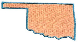Oklahoma Machine Embroidery Design