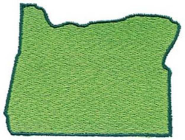 Picture of Oregon Machine Embroidery Design