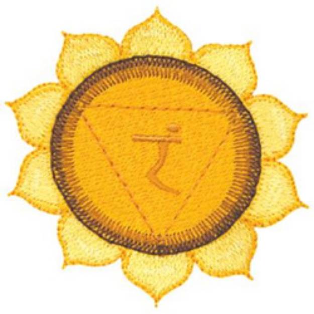 Picture of Manipura Chakra Machine Embroidery Design