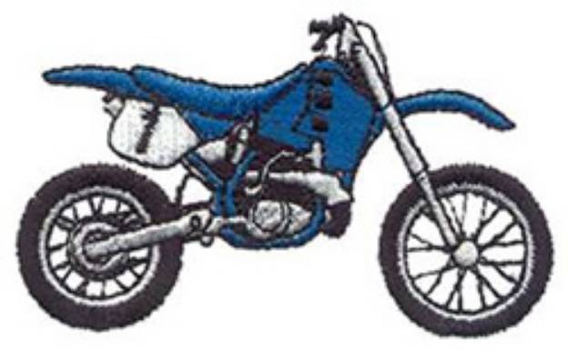 Picture of Dirt Bike Machine Embroidery Design