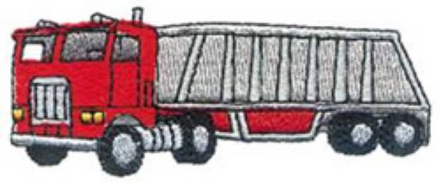 Picture of Gravel Truck Machine Embroidery Design